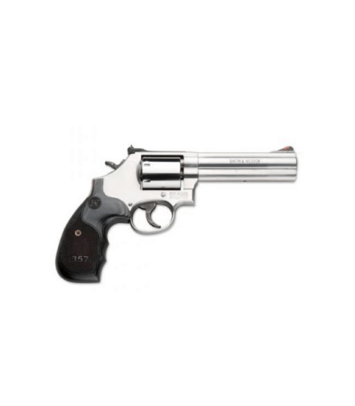 Revolver Smith & Wesson modelo 686 Pluss, cañón 5”, calibre .357 Magnum, capacidad 7Rd.